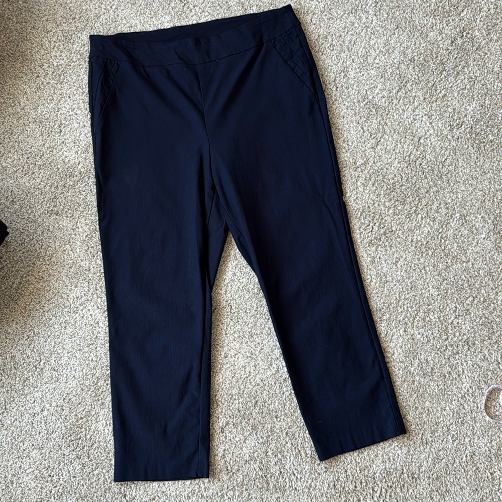 Tribal brand black stretch dress pants size 14